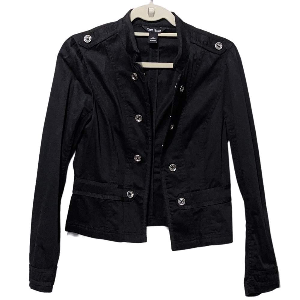 WHBM Jacket with Silver Button Details